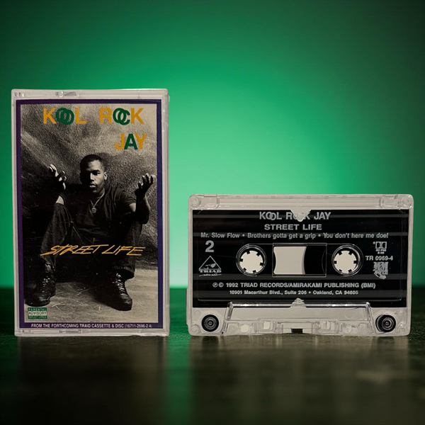 •KOOL ROCK JAY - STREET LIFE• ~1992 OG PRESSING~ (CASSETTE TAPE)