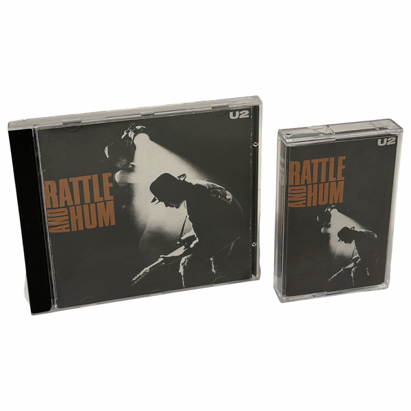•U2 - RATTLE & HUM• ~1988 OG CANADIAN PRESSINGS~ (CD & CASSETTE TAPE)