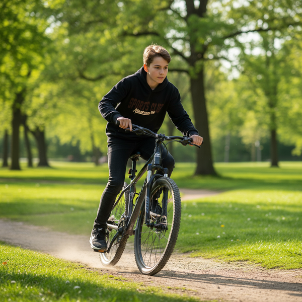 *PRE-LOVED* •SURVIVAL GEAR• ~boys pullover hoodie XL/16~ (Navy)