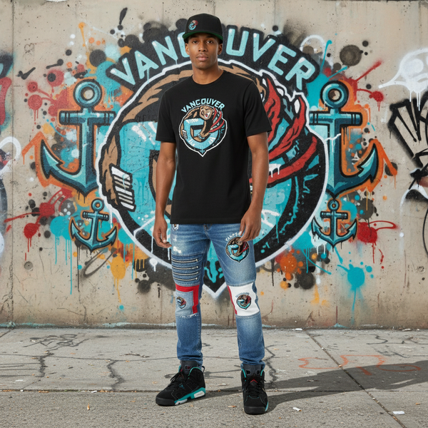 *Vancouver Grizzlies* snapback hats by Mitchell & Ness