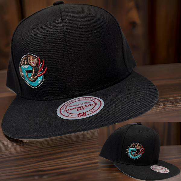 *Vancouver Grizzlies* snapback hats by Mitchell & Ness
