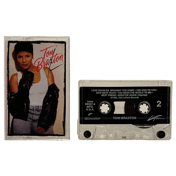 •TONI BRAXTON - TONI BRAXTON• ~1992 OG PRESSING~ (CASSETTE TAPE) (1)