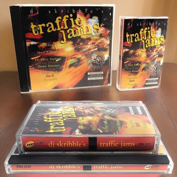 •DJ SCRIBBLE’S - TRAFFIC JAMS• (1997)(CASSETTE & CD AVAILABLE) (ORIGINAL PRESSINGS)