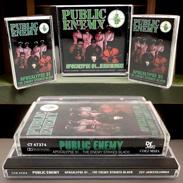 •PUBLIC ENEMY - APOCALYPSE 91’…THE ENEMY STRIKES BLACK• (1991) (CASSETTE & CD AVAILABLE) (ORIGINAL PRESSINGS)