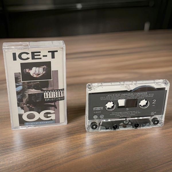 •ICE-T ~ O.G. ORIGINAL GANGSTER• (1991 OG PRESSING) (CASSETTE TAPE) (3)