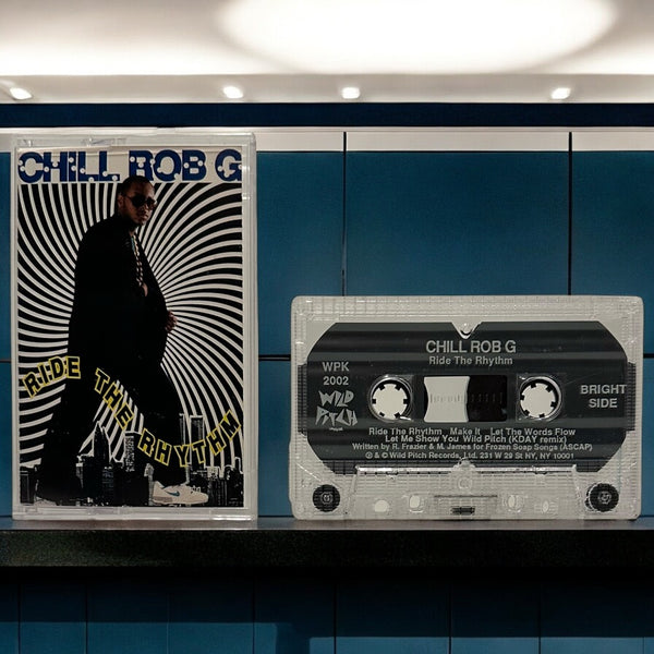 •CHILL ROB G ~ RIDE THE RHYTHM• ~1989 OG PRESSING~ (CASSETTE TAPE) (2)