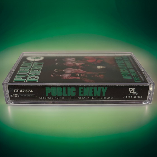 •PUBLIC ENEMY ~ APOCALYPSE 91… THE ENEMY STRIKES BLACK• ~1991 OG PRESSING~ (CASSETTE TAPE) (2)
