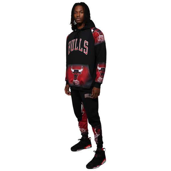 ^BULLS^ (WINDY CITY) *CUT & SEW* LUXURY JOGGER SWEATSUITS