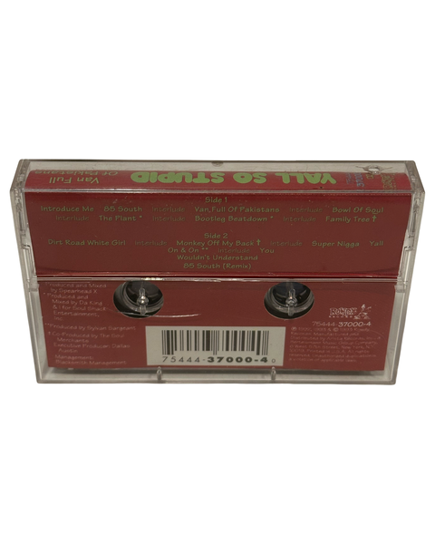 •YALL SO STUPID - A VAN FULL OF PAKISTANS• ~1993 OG PROMO PRESSING~ (CASSETTE TAPE)