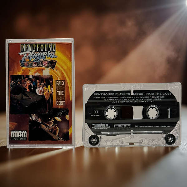 •PENTHOUSES PLAYERS CLIQUE - PAID THE COST• ~1992 OG PRESSING~ (CASSETTE TAPE)