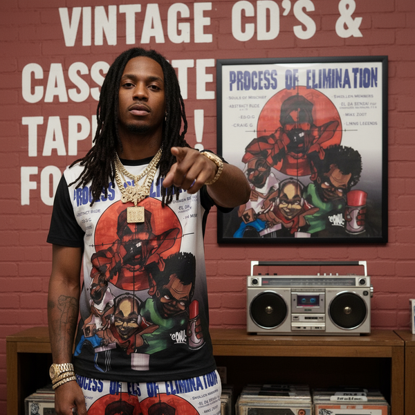 •PROCESS OF ELIMINATION - COMPILATION• ~1999 OG PRESSINGS~ (CD & SEALED CASSETTE SAMPLER)