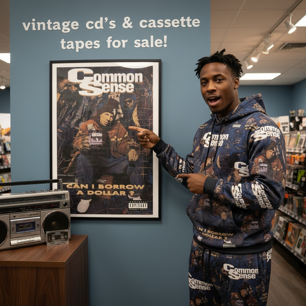 •COMMON SENSE - CAN I BORROW A DOLLAR?• ~1992 OG PRESSING (CASSETTE TAPE)