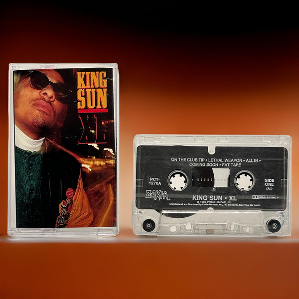 •KING SUN ~ XL• ~1989 OG PRESSING~ (CASSETTE TAPE)