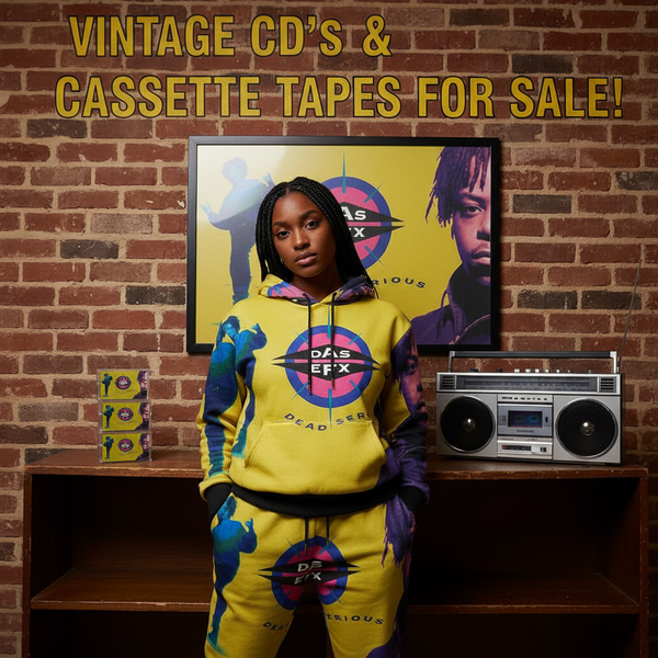 •DAS EFX - DEAD SERIOUS• ~1992 OG PRESSING~ (CASSETTE TAPE) (2)
