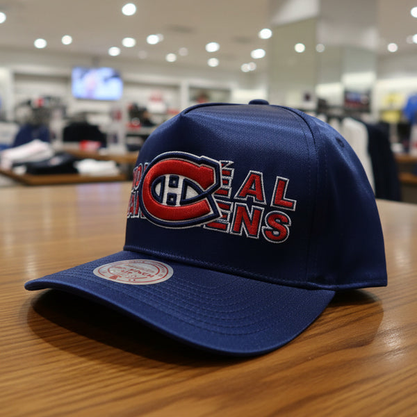 *Montreal Canadiens* ~Pro Pinch SnapBack Hats by Mitchell & Ness~