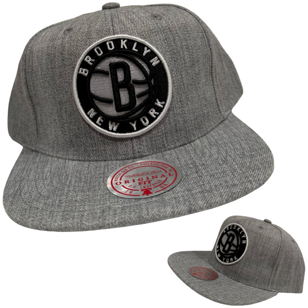 *Brooklyn Nets* snapback hats by Mitchell & Ness