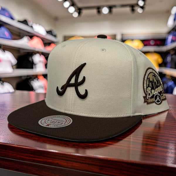 *ATLANTA BRAVES* Snapback Hats by Michell and Ness (Original Fit)