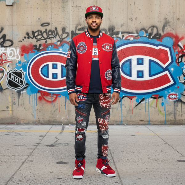 *Montreal Canadiens* snapback hats by Mitchell & Ness