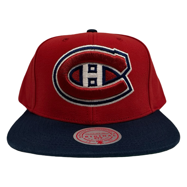 *Montreal Canadiens* snapback hats by Mitchell & Ness