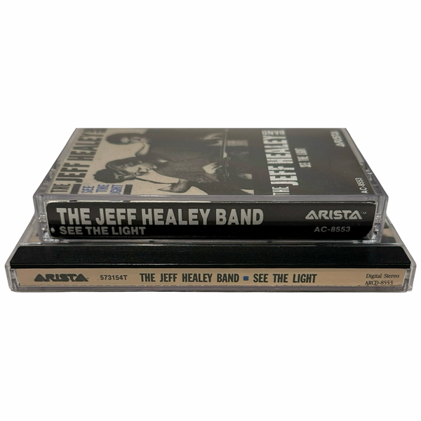 •THE JEFF HEALEY BAND - SEE THE LIGHT• ~1988 OG CANADIAN PRESSINGS~ (CD & CASSETTE TAPE)