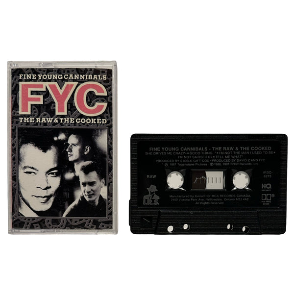 •FINE YOUNG CANNIBALS - THE RAW & THE COOKED• ~1988 OG CANADIAN PRESSINGS~ (CD & CASSETTE TAPE)