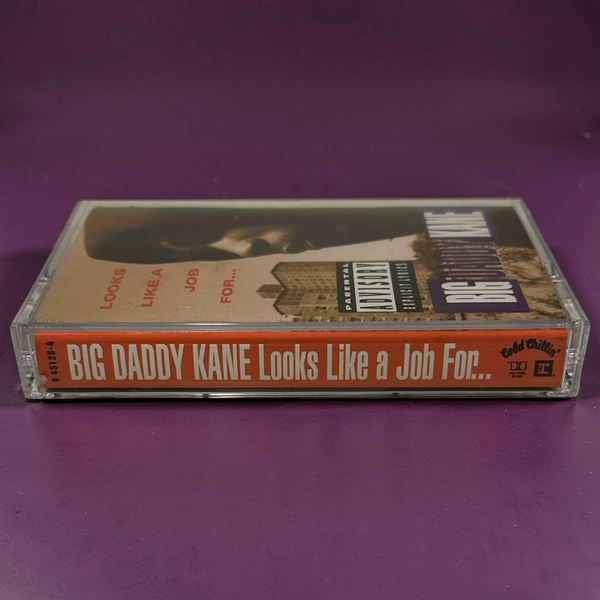 •BIG DADDY KANE ~ LOOKS LIKE A JOB FOR…• ~1993 OG PRESSING~ (CASSETTE TAPE) (1)