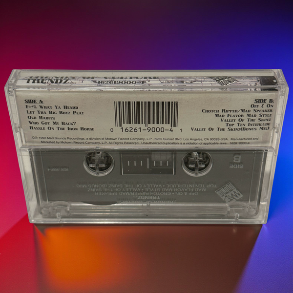 •TRENDZ OF CULTURE - TRENDZ…• ~1993 OG PRESSING~ (CASSETTE TAPE)