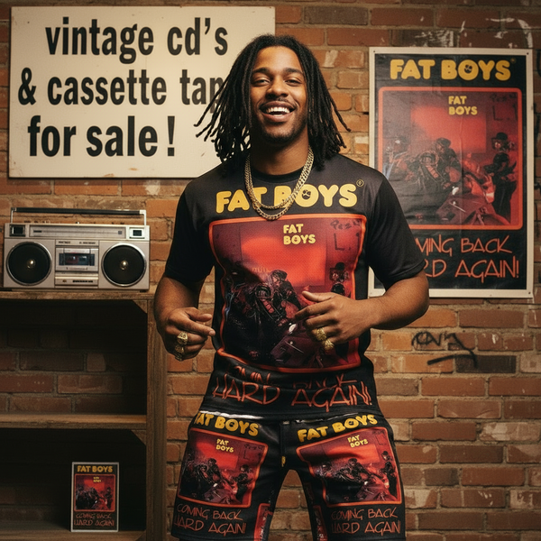 •FAT BOYS ~ COMING BACK HARD AGAIN• ~1988 OG PRESSING~ (CASSETTE TAPE)