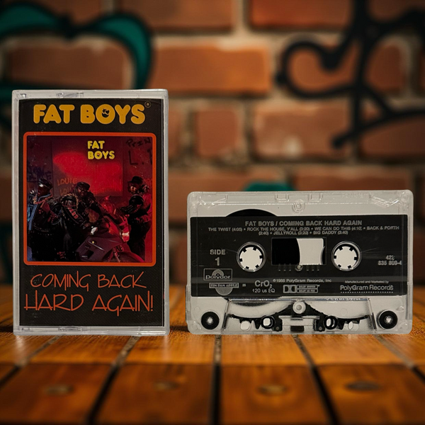 •FAT BOYS ~ COMING BACK HARD AGAIN• ~1988 OG PRESSING~ (CASSETTE TAPE)