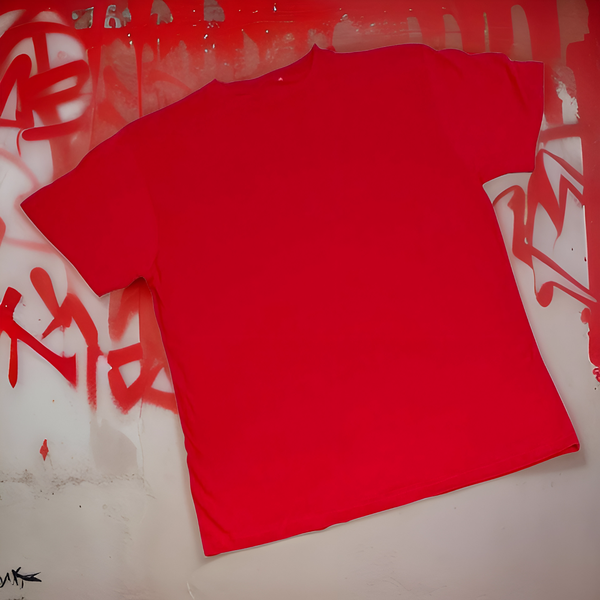 *COTTON BEST* (RED) COTTON T-SHIRTS