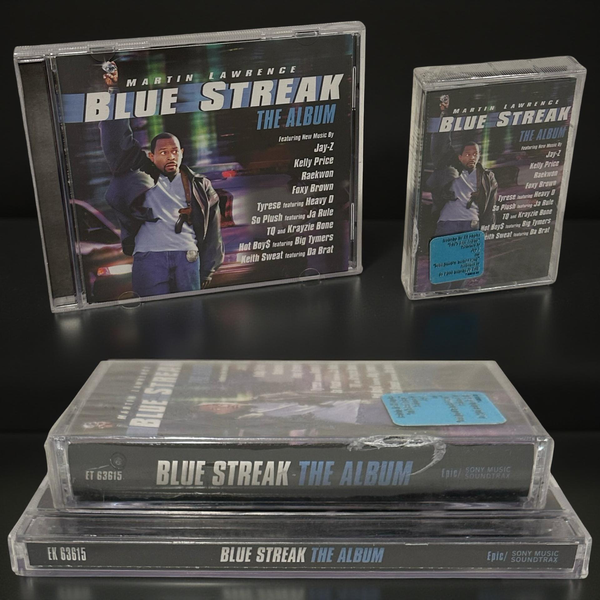•BLUE STREAK ~ THE ALBUM• ~1999 OG PRESSINGS~ (CD & SEALED CASSETTE TAPE)