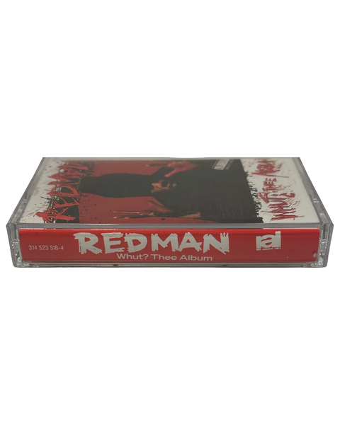 •REDMAN - WHUT? THEE ALBUM• ~1992 OG CANADIAN PRESSINGS PRESSING~ (CASSETTE TAPE) (HTF BLACK SHELL)