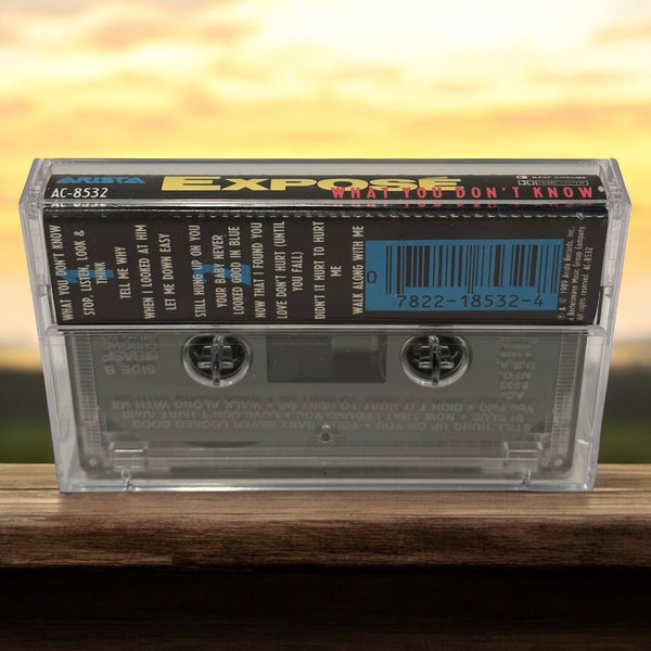 •EXPOSE - WHAT YOU DON’T KNOW• ~1989 OG PRESSING~ (CASSETTE TAPE)