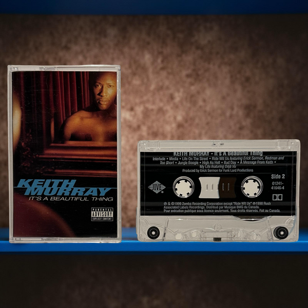 •KEITH MURRAY - IT’S A BEAUTIFUL THING• ~1999 OG PRESSING~ (CASSETTE TAPE)