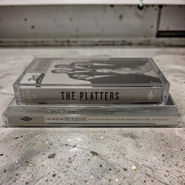 •THE PLATTERS ~ THE BEST OF• ~1999 MILLENNIUM COLLECTION~ (CD & CASSETTE TAPE)