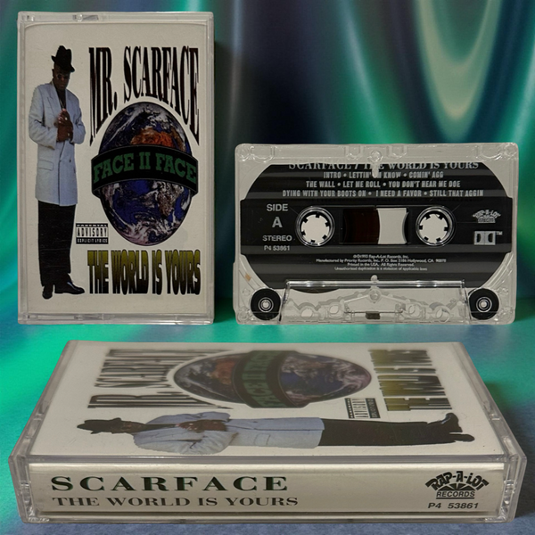 •SCARFACE - THE WORLD IS YOURS• ~1993 OG PRESSING~ (CASSETTE TAPE)