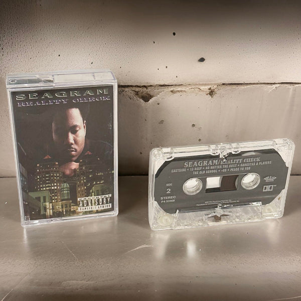 •SEAGRAM ~ REALITY CHECK• (1994 OG PRESSING) (CASSETTE TAPE)