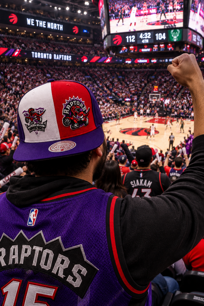 *TORONTO RAPTORS* Snapback hats by Mitchell & Ness (Original Fit)