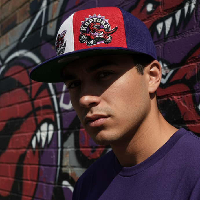 *TORONTO RAPTORS* Original Fit Snapback Hats by Mitchell & Ness