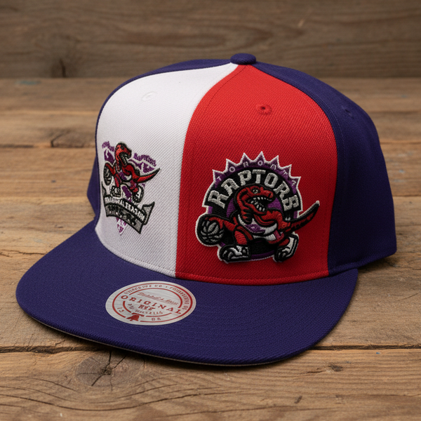 *TORONTO RAPTORS* Original Fit Snapback Hats by Mitchell & Ness