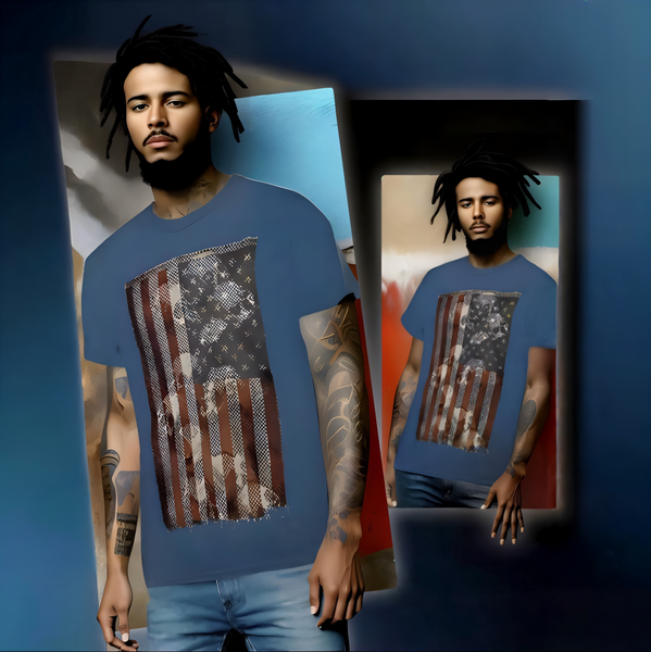 ^FLYING COFFIN^ (BLUE) SHORT SLEEVE T-SHIRT