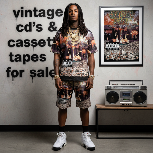 •GAMBINO FAMILY ~ GHETTO ORGANIZED• ~1998 OG PRESSING~ (NO LIMIT) (CASSETTE TAPE)