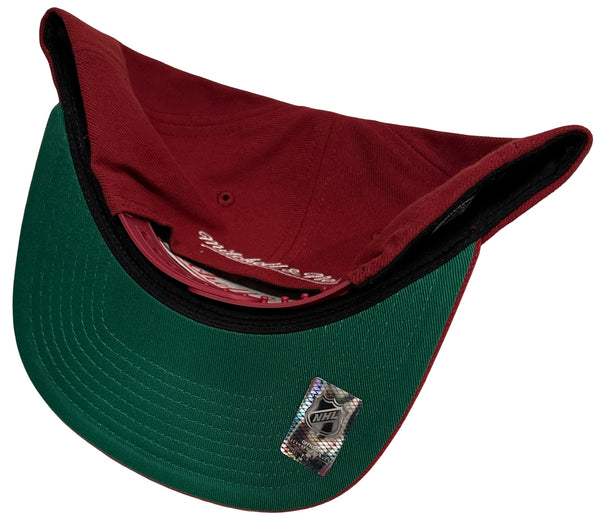*Colorado Avalanche* snapback hats by Mitchell & Ness
