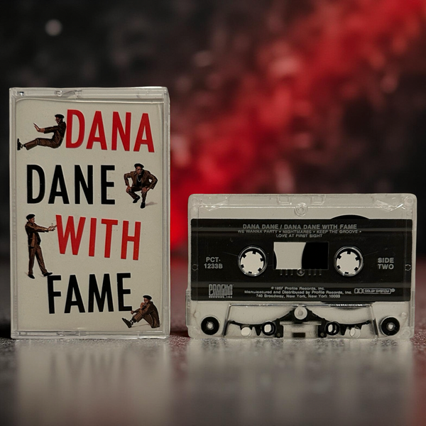 •DANA DANE - DANA DANE WITH FAME• ~1987 OG PRESSING~ (CASSETTE TAPE)