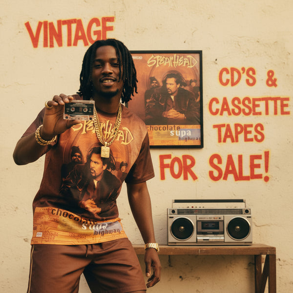 •SPEARHEAD - CHOCOLATE SUPA HIGHWAY• ~1997 OG PRESSING~ (CASSETTE TAPE)