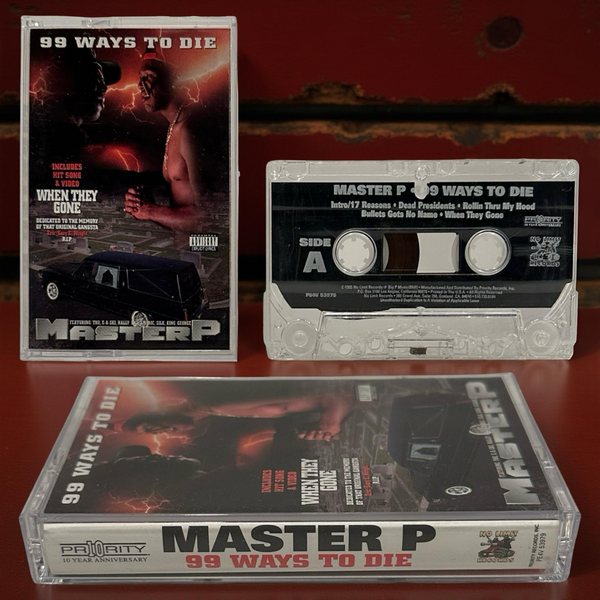 •MASTER P - 99 WAYS TO DIE• ~1995 OG PRESSING~ (REISSUE CASSETTE TAPE)