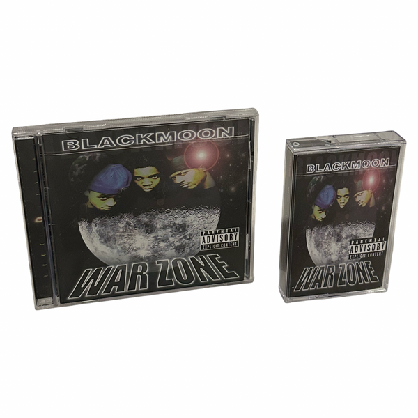 •BLACK MOON ~ WAR ZONE• ~1999 OG PRESSINGS~ (CD & CASSETTE TAPE)