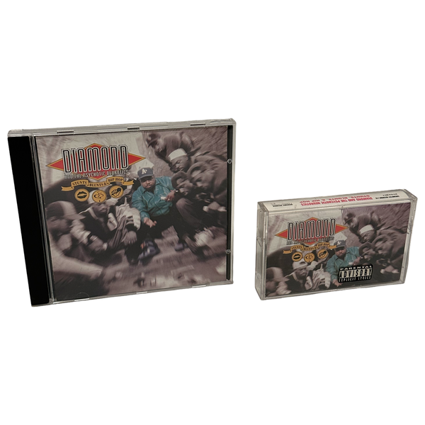 •DIAMOND AND THE PSYCHOTIC NEUROTICS - STUNTS, BLUNTS, & HIP HOP• ~1992 OG PRESSINGS~ (CD & CASSETTE TAPE)