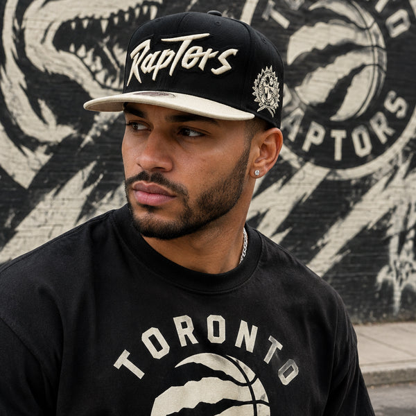 *TORONTO RAPTORS* Snapback hats by Mitchell & Ness (Deadstock Fit / Relaxed)
