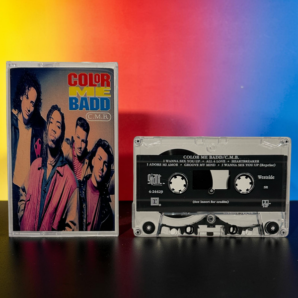 •COLOR ME BADD ~ C.M.B.• ~1991 OG PRESSINGS~ (CD & CASSETTE TAPE)